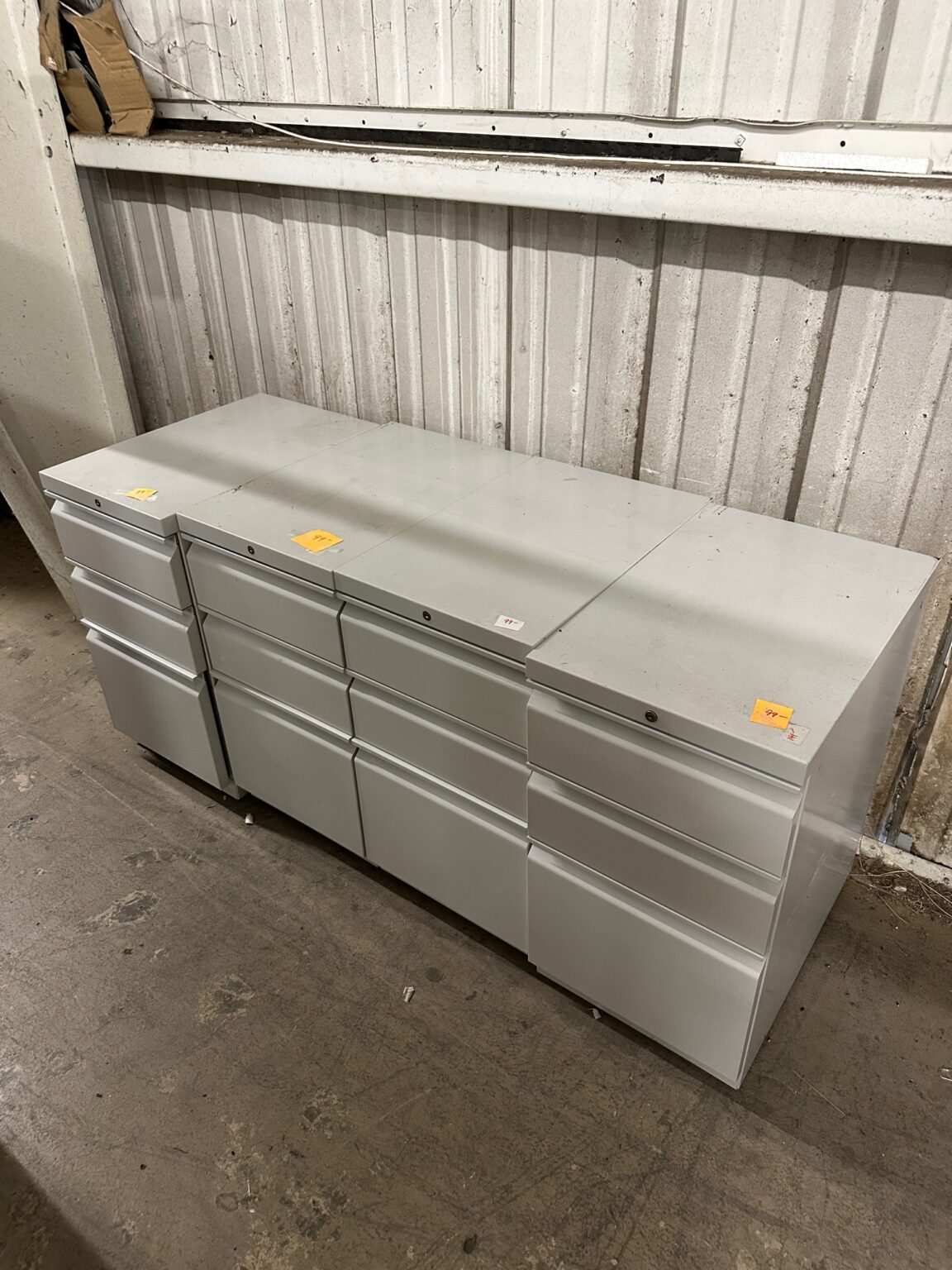 USED ASSORTMENT OF HON MOBILE PEDESTALS Carroll's Office Furniture