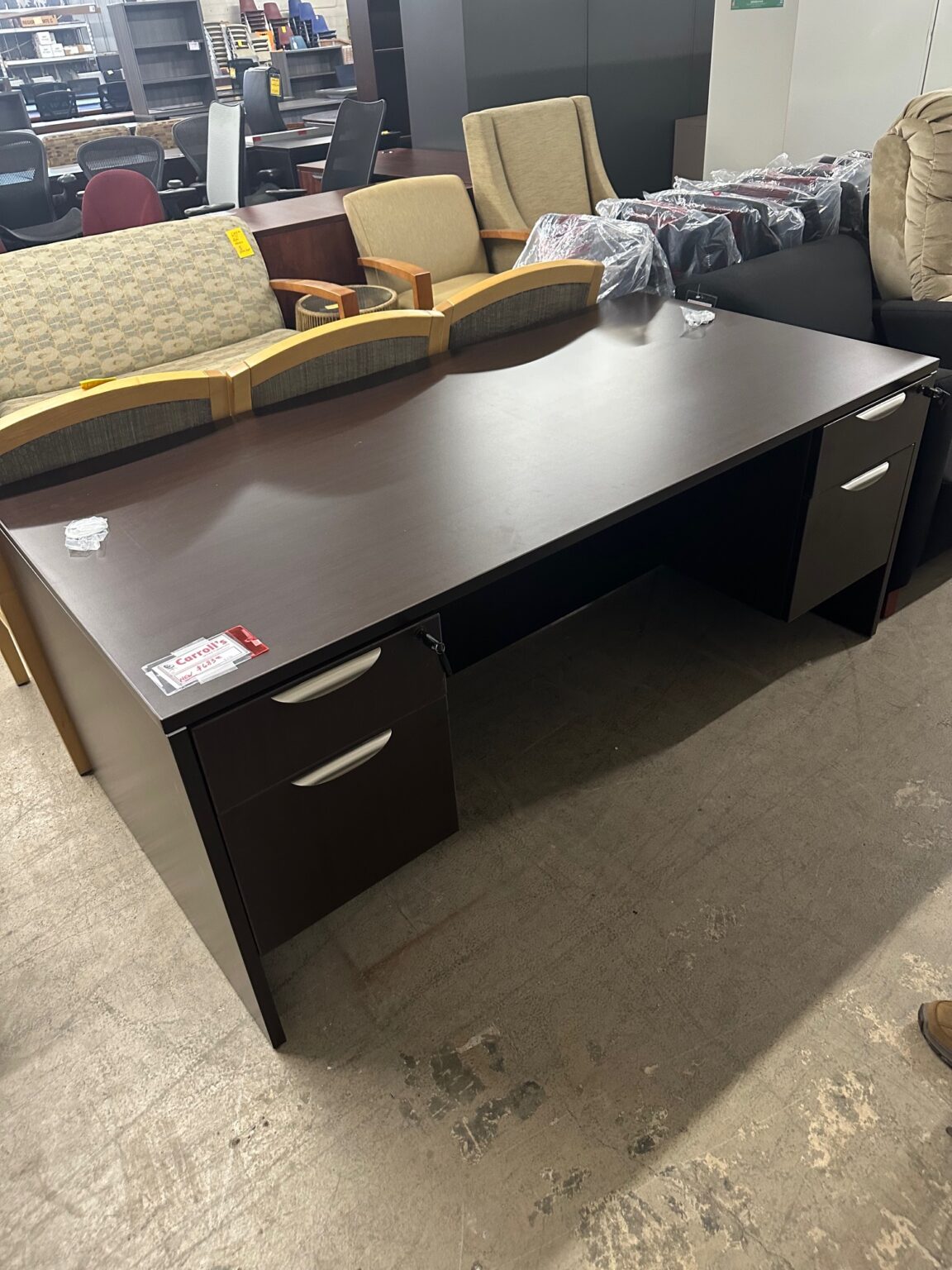 NDI RECTANGULAR DESK Carroll's Office Furniture